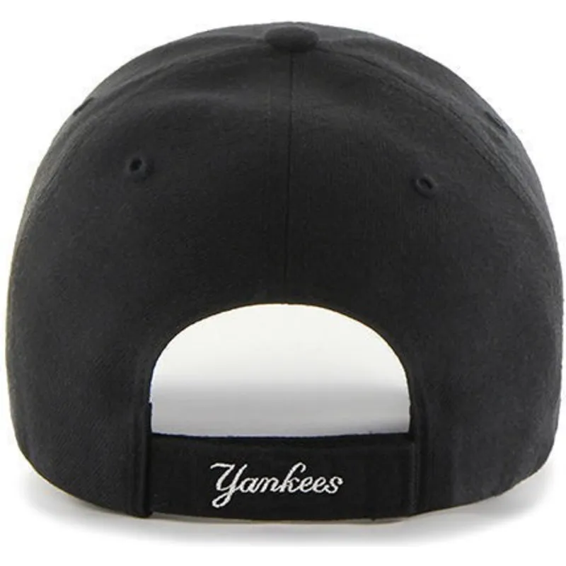 kapa-zaobljena-crna-podesiv-za-djecu-new-york-yankees-mlb-47-brand