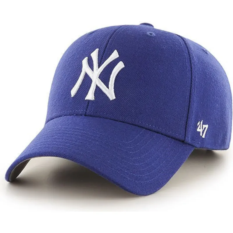 kapa-zaobljena-plava-podesiv-za-djecu-new-york-yankees-mlb-47-brand kapa-zaobljena-plava-podesiv-za-djecu-new-york-yankees-mlb-47-brand