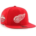 kape-ravna-crvena-snapback-detroit-red-wings-nhl-47-brand