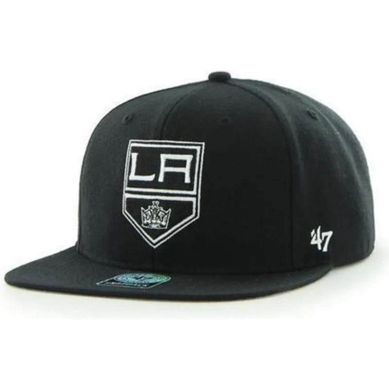 kapa-ravna-crna-snapback-los-angeles-kings-nhl-47-brand