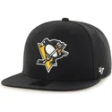 kapa-ravna-crna-snapback-pittsburgh-penguins-nhl-47-brand