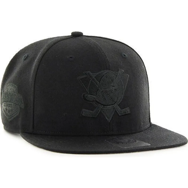 kapa-ravna-crna-snapback-anaheim-ducks-nhl-47-brand