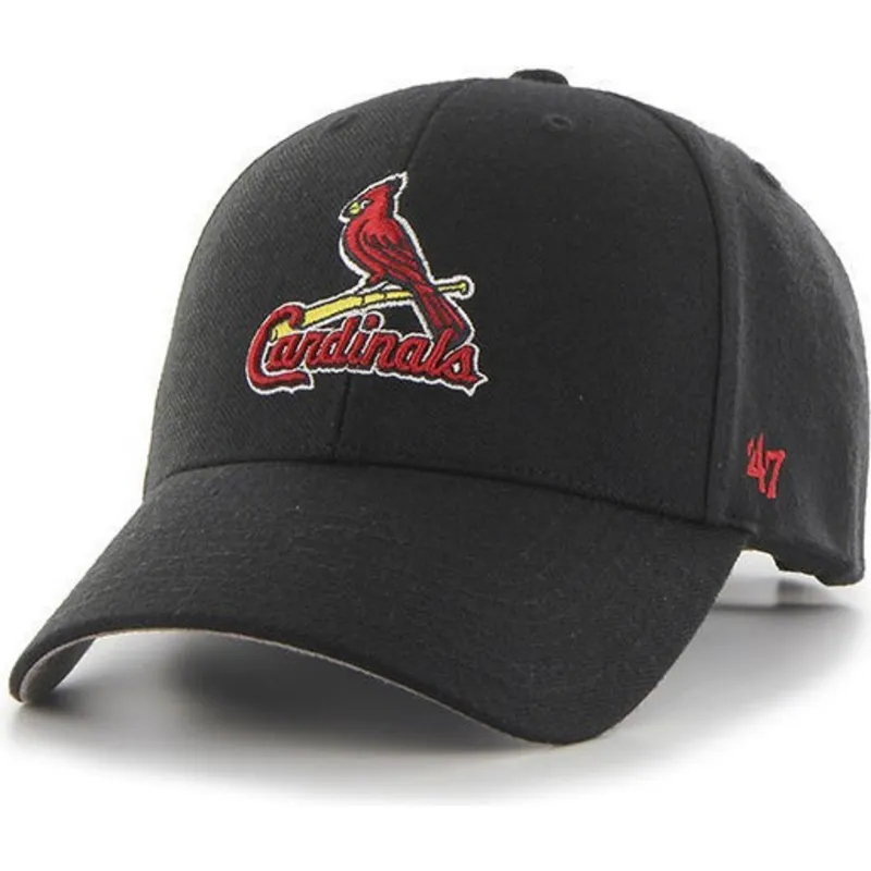 kapa-zaobljena-crna-podesiv-clasico-st-louis-cardinals-mlb-47-brand