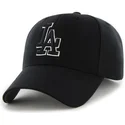 kapa-zaobljena-crna-snapback-los-angeles-dodgers-mlb-47-brand
