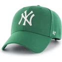 cap-zaobljena-green-snapback-new-york-yankees-mlb-47-brand