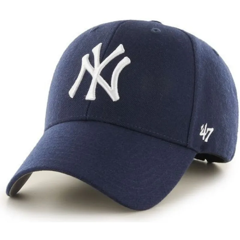 kapa-zaobljena-mornarsko-plava-snapback-new-york-yankees-mlb-47-brand