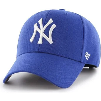 Kapa zaobljena plava snapback New York Yankees MLB 47 Brand