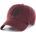 kapa-zaobljena-crvena-podesiv-new-york-yankees-mlb-47-brand
