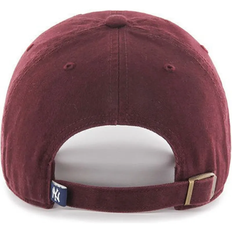 kapa-zaobljena-crvena-podesiv-new-york-yankees-mlb-47-brand