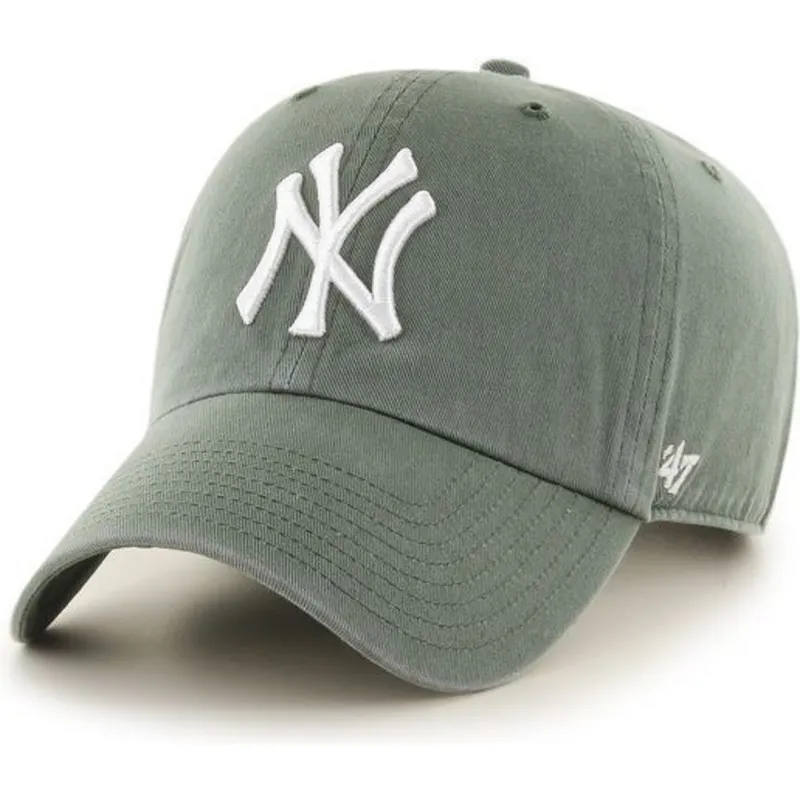 kapa-zaobljena-zelena-podesiv-new-york-yankees-mlb-47-brand