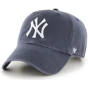kape-zaobljena-siva-podesiva-traka-denim-new-york-yankees-mlb-47-brand