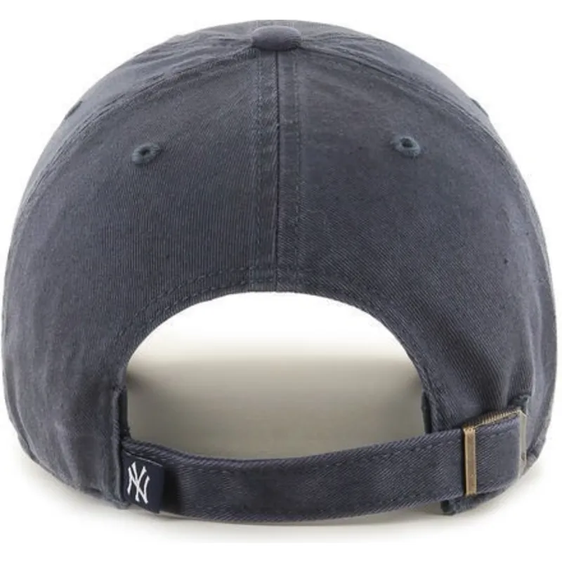 kapa-zaobljena-siva-podesiv-denim-new-york-yankees-mlb-47-brand