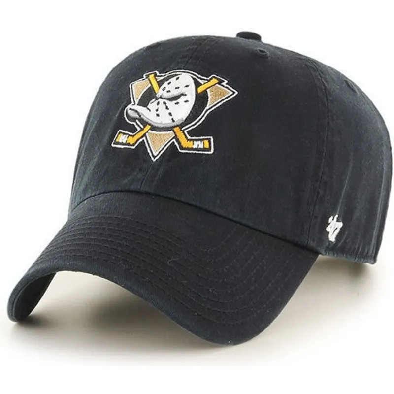 kapa-zaobljena-crna-podesiv-anaheim-ducks-nhl-47-brand