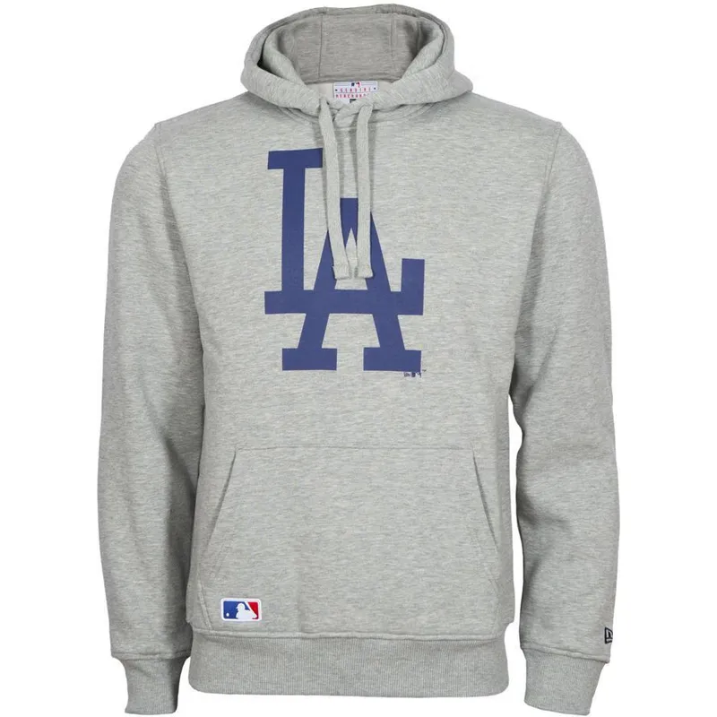 majice-s-kapuljacom-s-kapuljacom-siva-pullover-hoodie-los-angeles-dodgers-mlb-new-era