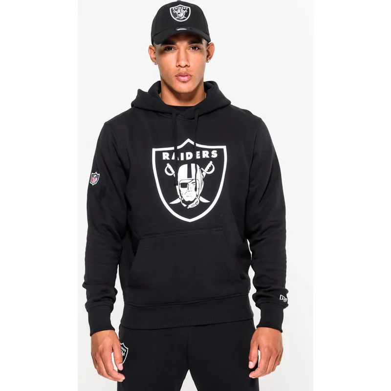 majice-s-kapuljacom-s-kapuljacom-crna-pullover-hoodie-las-vegas-raiders-nfl-new-era