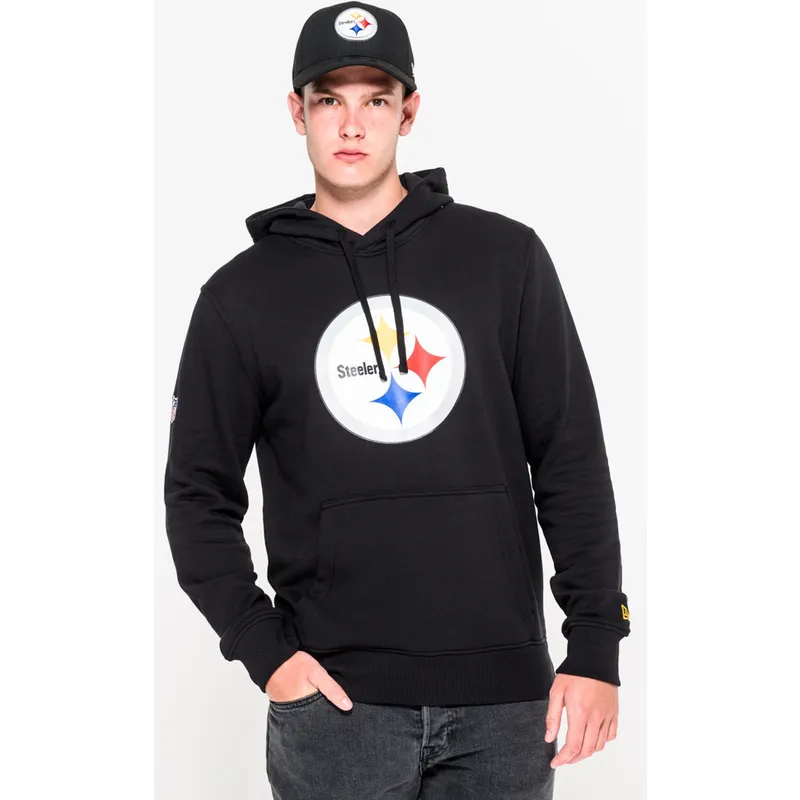 majice-s-kapuljacom-s-kapuljacom-crna-pullover-hoodie-pittsburgh-steelers-nfl-new-era