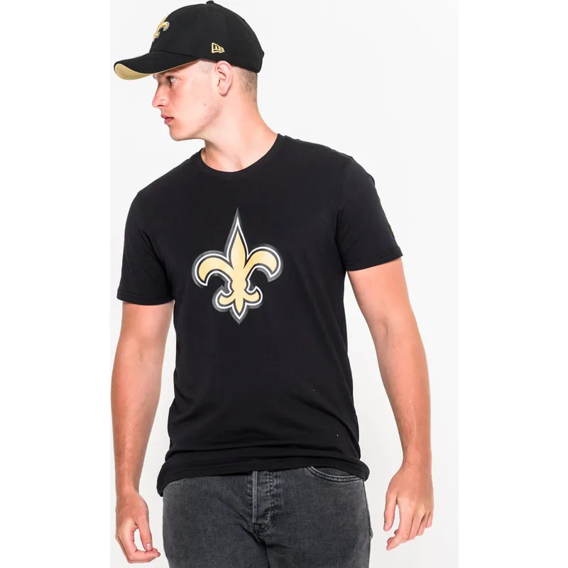 majice-kratki-rukav-crna-new-orleans-saints-nfl-new-era