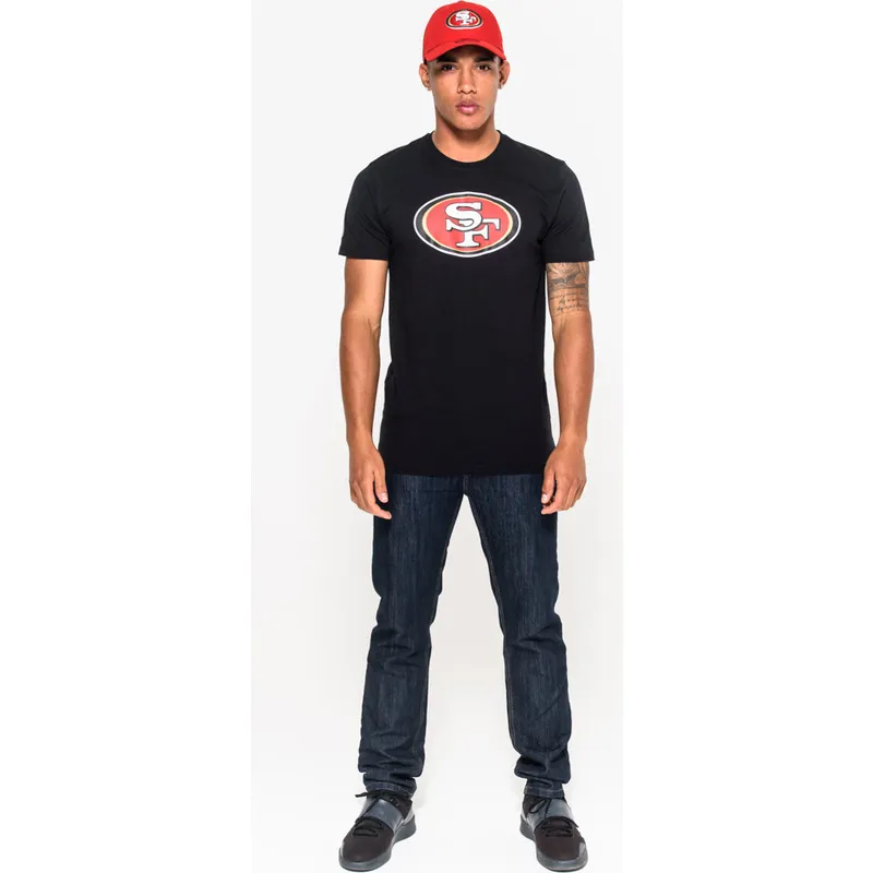 majice-kratki-rukav-crna-san-francisco-49ers-nfl-new-era