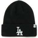 47-brand-los-angeles-dodgers-logo-mlb-raised-black-fold-beanie