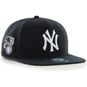 kapa-ravna-crna-snapback-new-york-yankees-mlb-47-brand