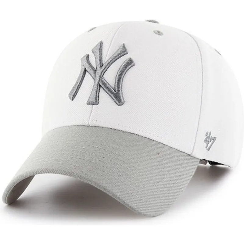 kapa-zaobljena-bijela-podesiv-new-york-yankees-mlb-47-brand kapa-zaobljena-bijela-podesiv-new-york-yankees-mlb-47-brand
