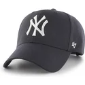 cap-zaobljena-navy-blue-snapback-new-york-yankees-mlb-47-brand