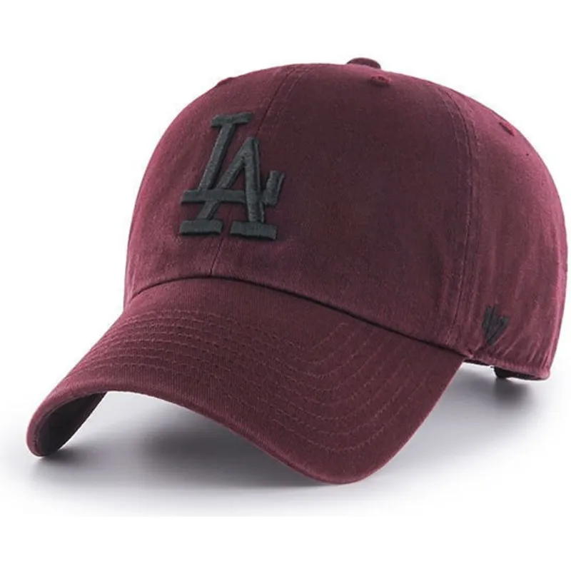 kapa-zaobljena-crvena-podesiv-los-angeles-dodgers-mlb-47-brand