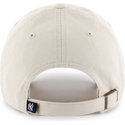 47-brand-curved-brim-new-york-yankees-mlb-clean-up-cream-cap