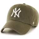 kapa-zaobljena-smeda-podesiv-new-york-yankees-mlb-47-brand