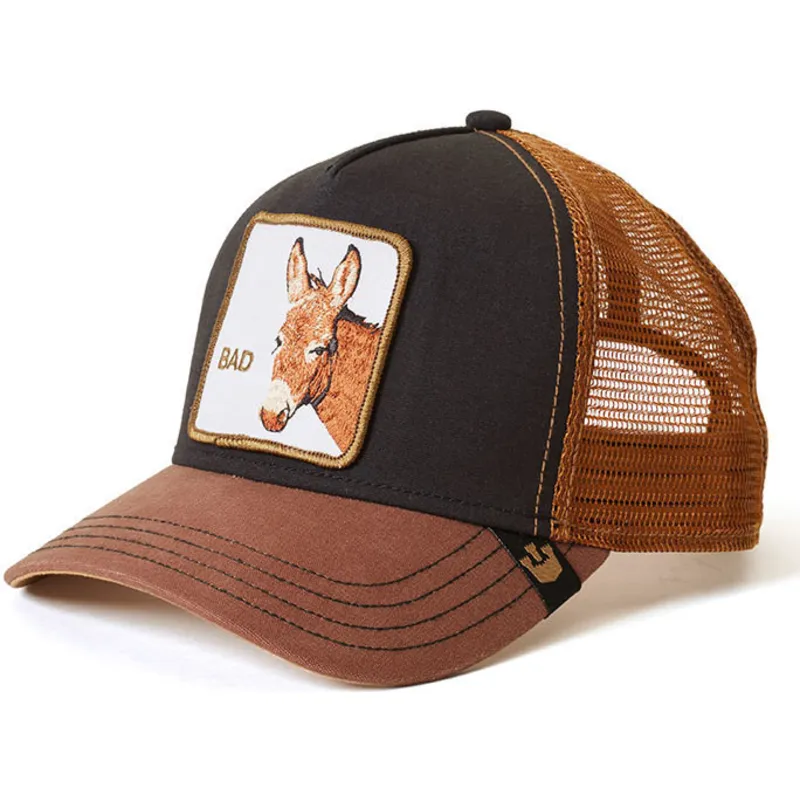 kapa-zaobljena-crna-snapback-bad-ass-the-farm-goorin-bros