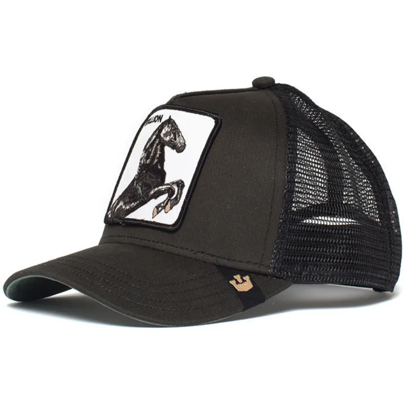 kapa-zaobljena-crna-snapback-spirit-stallion-the-farm-goorin-bros