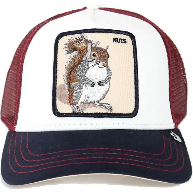 kapa-zaobljena-bijela-snapback-bonkers-the-farm-goorin-bros