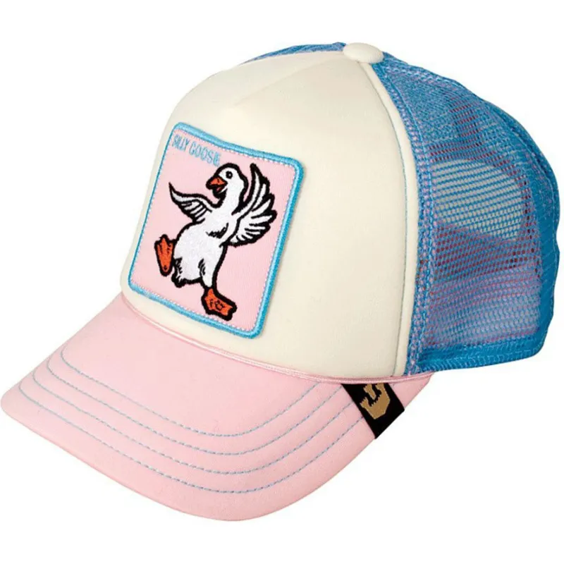 kapa-zaobljena-ruzicasta-snapback-za-djecu-silly-goose-the-farm-goorin-bros kapa-zaobljena-ruzicasta-snapback-za-djecu-silly-goose-the-farm-goorin-bros