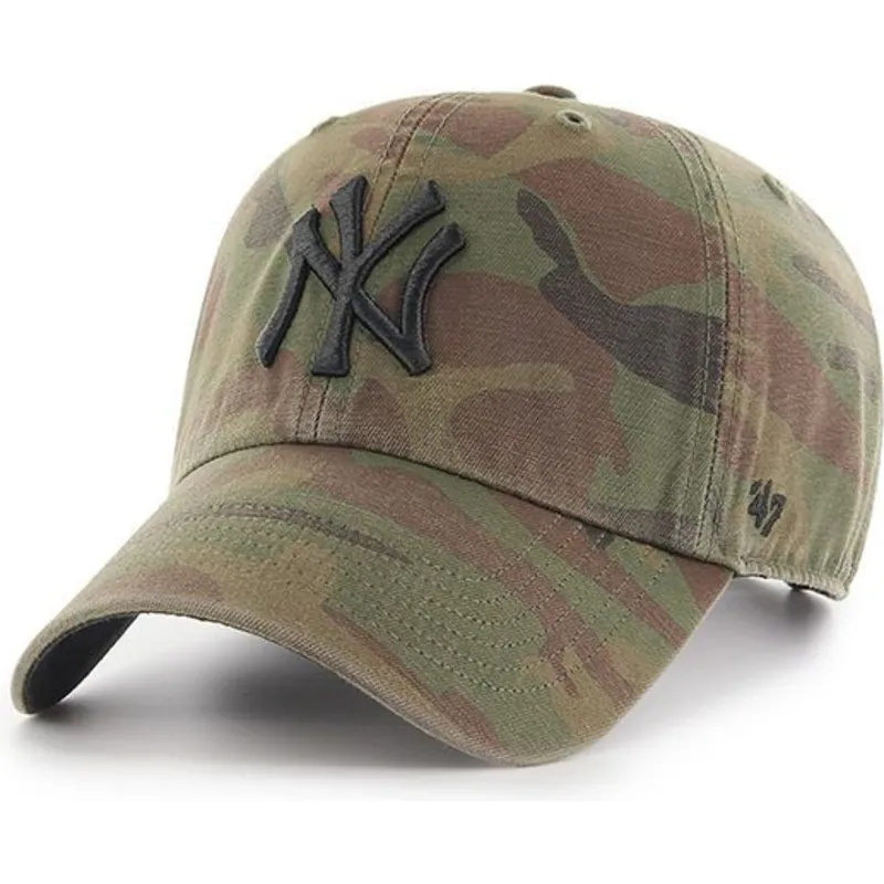kapa-zaobljena-maskirni-podesiv-new-york-yankees-mlb-47-brand