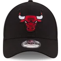 cap-zaobljena-black-adjustable-strap-9forty-the-league-chicago-bulls-nba-new-era