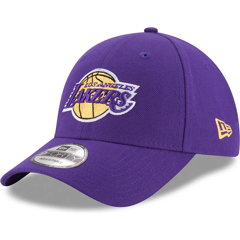 cap-zaobljena-violet-adjustable-strap-9forty-the-league-los-angeles-lakers-nba-new-era