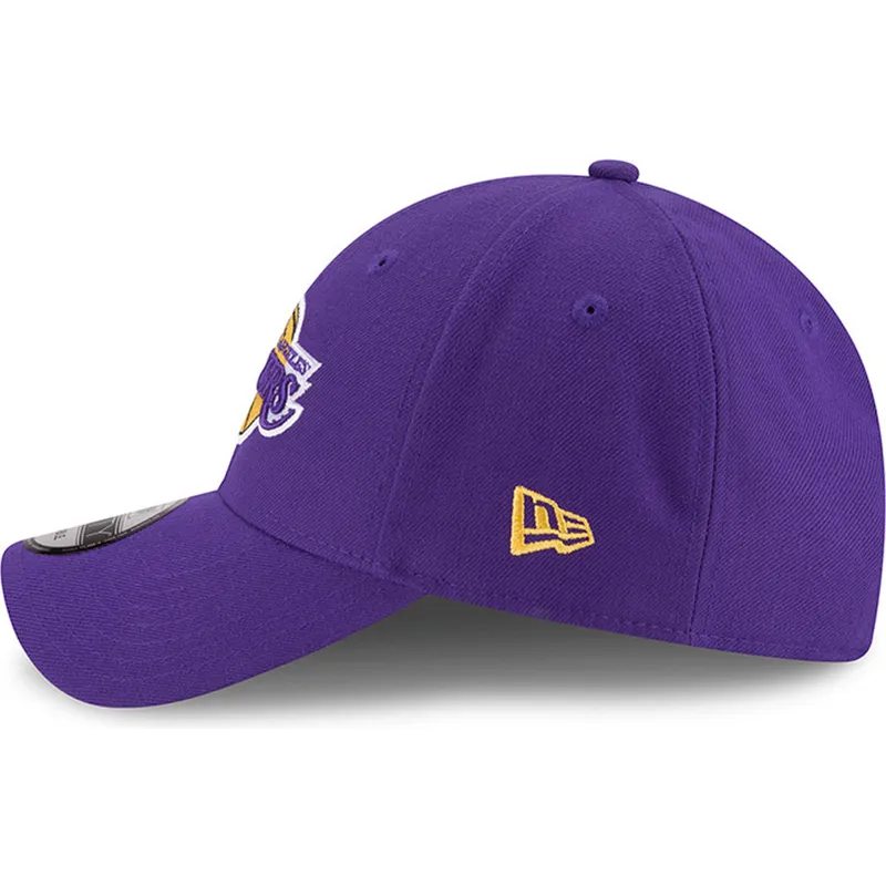 cap-zaobljena-violet-adjustable-strap-9forty-the-league-los-angeles-lakers-nba-new-era