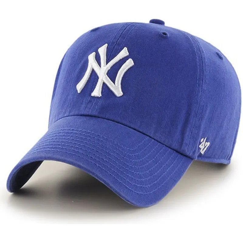 kapa-zaobljena-plava-podesiv-za-djecu-new-york-yankees-mlb-47-brand kapa-zaobljena-plava-podesiv-za-djecu-new-york-yankees-mlb-47-brand