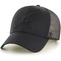 kapa-zaobljena-crna-snapback-atlanta-braves-mlb-47-brand