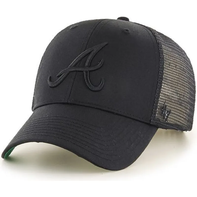 kapa-zaobljena-crna-snapback-atlanta-braves-mlb-47-brand