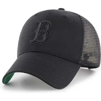 kapa-zaobljena-crna-snapback-boston-red-sox-mlb-47-brand
