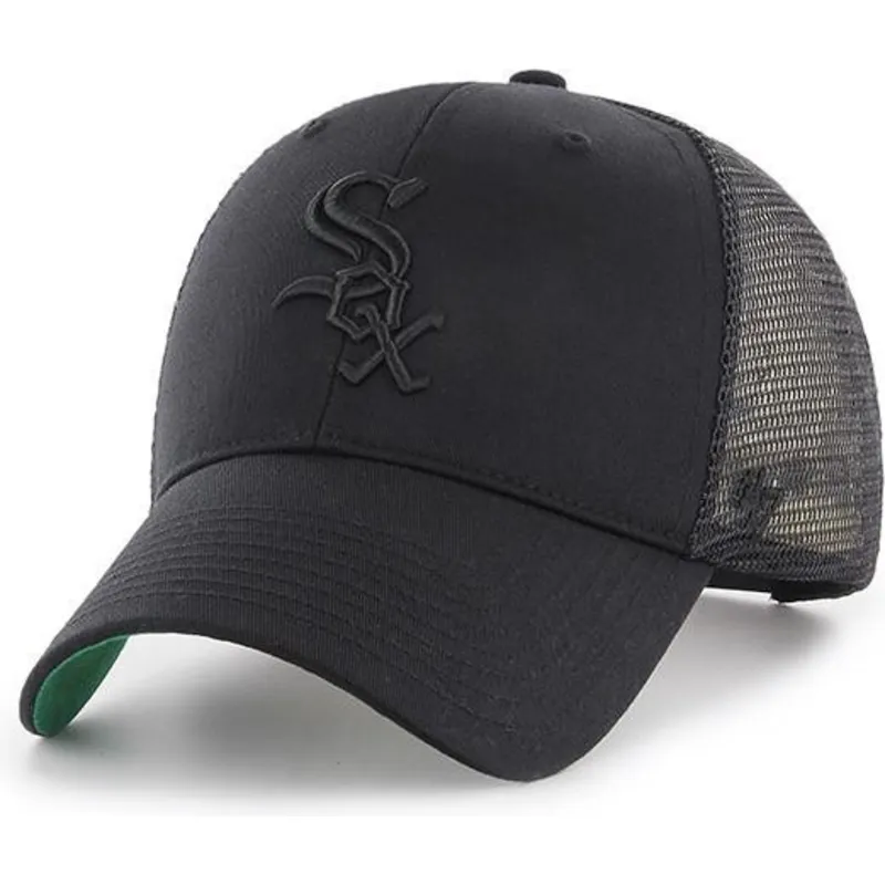 kapa-zaobljena-crna-snapback-chicago-white-sox-mlb-47-brand