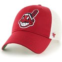 47-brand-cleveland-indians-mlb-mvp-branson-red-trucker-hat