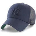 kapa-zaobljena-mornarsko-plava-snapback-new-york-yankees-mlb-47-brand