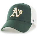 kapa-zaobljena-zelena-snapback-oakland-athletics-mlb-47-brand