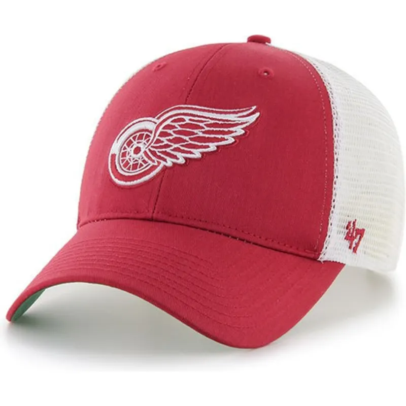 kapa-zaobljena-crvena-snapback-detroit-red-wings-nhl-47-brand