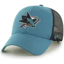 kapa-zaobljena-zelena-snapback-san-jose-sharks-nhl-47-brand
