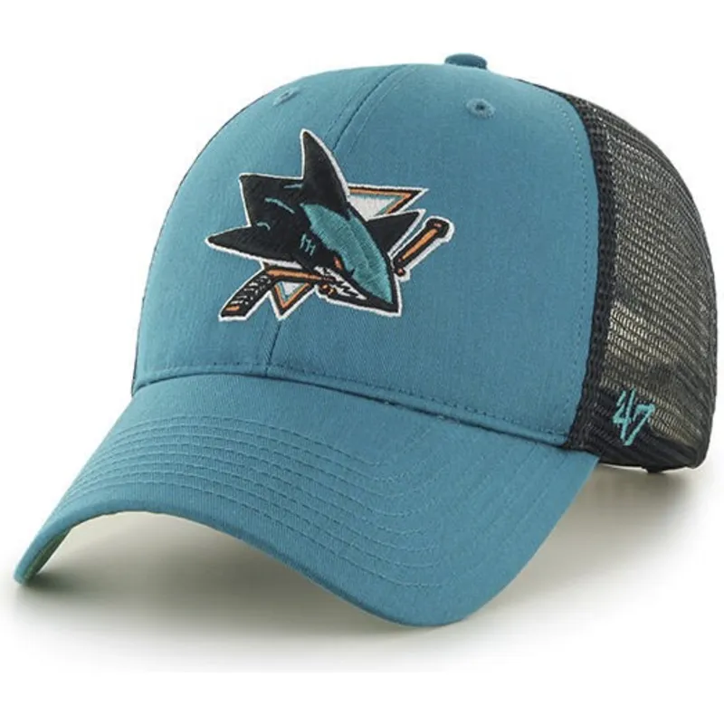 kapa-zaobljena-zelena-snapback-san-jose-sharks-nhl-47-brand