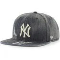 kapa-ravna-crna-snapback-vaquero-new-york-yankees-mlb-47-brand