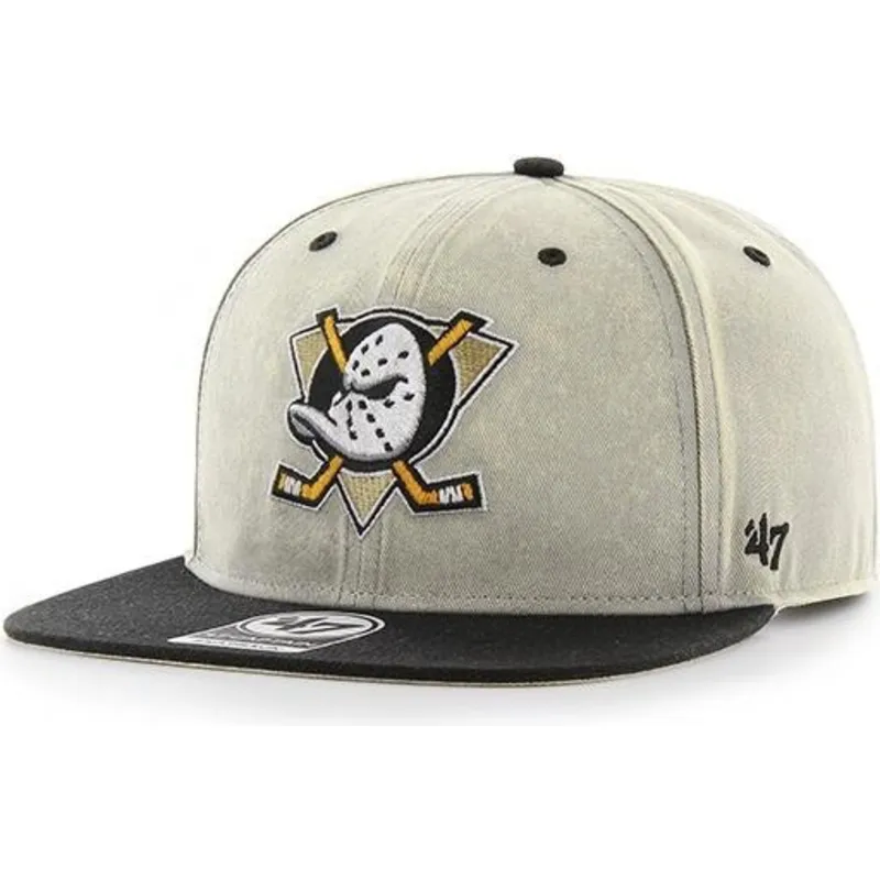 kapa-ravna-siva-snapback-anaheim-ducks-nhl-47-brand